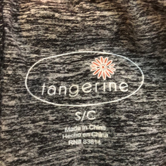 Tangerine crop leggings!! - Picture 2 of 3